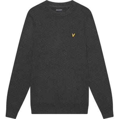 Lyle & Scott Cotton Merino Crewneck Sweater Heren - Maat XXL