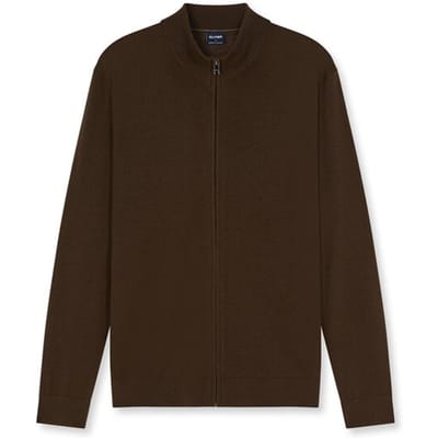 OLYMP Casual Breisel, Zwart-Bruin