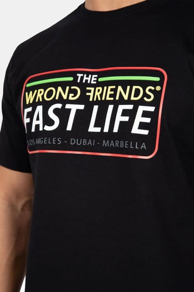 Fast Life - Zwart - XS