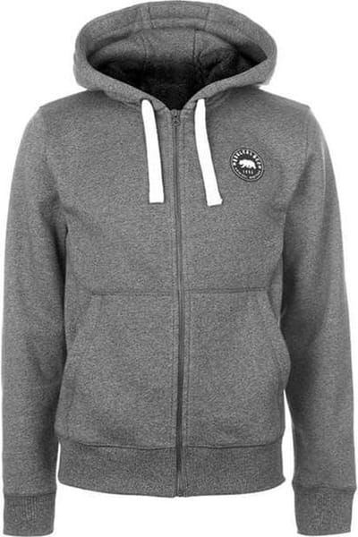 SoulCal - Sweater met Rits en Capuchon - Vest - Heren - Charcoal-marl - S