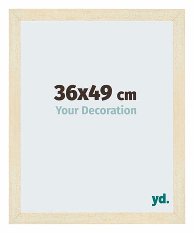 Your Decoration - Puzzellijst 36x49 cm - Zand Geveegd - Puzzellijst 500-1000 stukjes - MDF Fotolijst - Mura