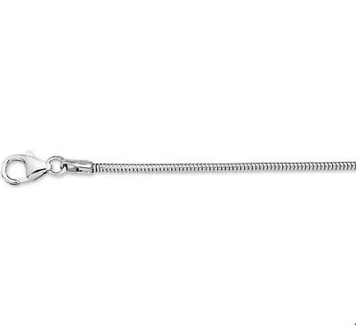 Huiscollectie 4100379 Witgouden Slang collier