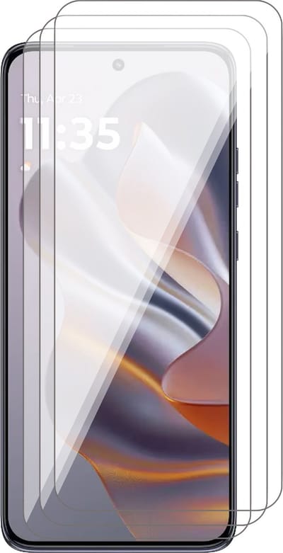 Screenprotector geschikt voor Motorola Moto Edge 50 Neo / Edge 60 Neo / Thinkphone 25 - 3x Glas Screen Protector