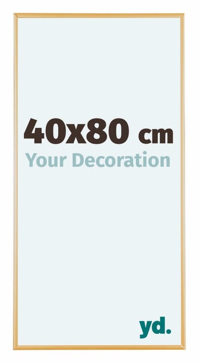 Your Decoration - Fotolijst 40x80 cm - Aluminium - Goud Vintage - Kent