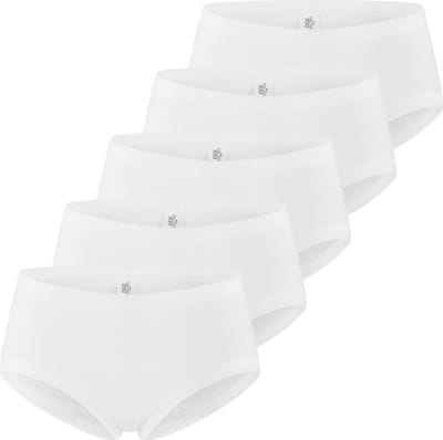 ESGE Dames hipster slip 5 pack Basic - à fines côtes