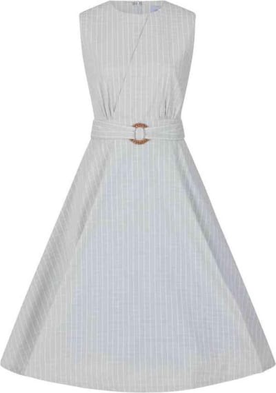 Dancing Days - GRID CHECK Flare jurk - S - Groen