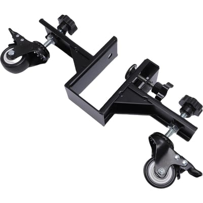 Deurpaneel Installatie Kit Heavy Duty Staal Verstelbaar 1.6 2.1 Inch Deurpaneel Dolly met 360 Graden Draaibare Wielen