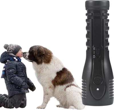 Oplaadbare Diervriendelijke Ultrasone Hond Repellent Led Zaklamp Handheld Anti Blaffen Apparaat Veilig Hond Training Aid Goed Gedrag