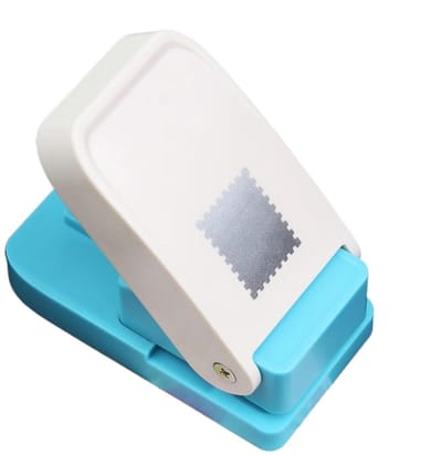 Papierpons Vierkant - Stansgereedschap Knutselen - Kaarten Maken - Robuuste Handsnijder - 9 x 9 cm - Zwart