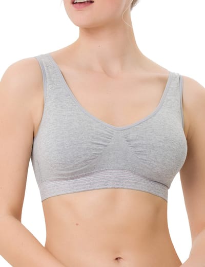 Bustier Comfee Crop Top Met uitneembare cups en brede bandjes