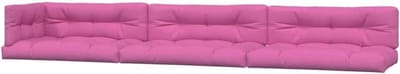 Kussen Set - Pallet Kussens - Buiten Zitten - Waterafstotend Materiaal - 7 Delig - Roze
