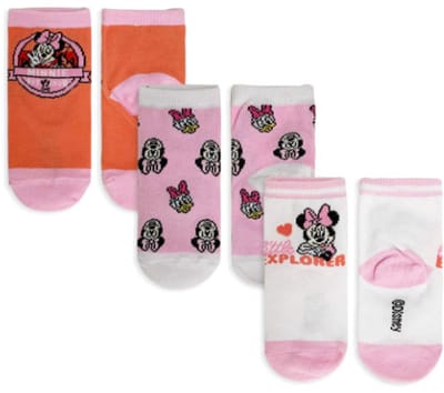 Disney Minnie Explorer Witte babysokken 0/6 maanden