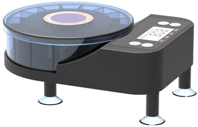 Geargalaxy Automatische Visvoeder - Visvoerautomaat - Voederautomaat - Visvoerdispenser - Aquarium Voerbak - Met Timer - Zwart