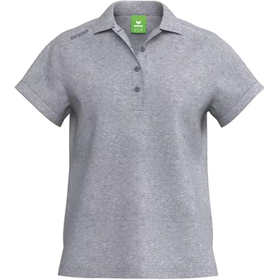 Erima Ts Polo Dames - Grey Melange | Maat: 34