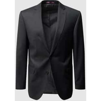 Modern fit colbert met 2 knopen van scheerwol