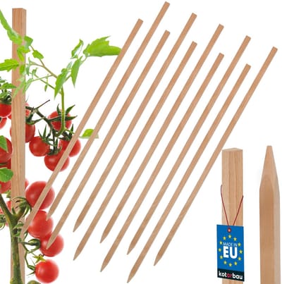 Kotarbau - Houten Plantpaal - 50 CM - Voor Tomaten en Planten - Set van 10