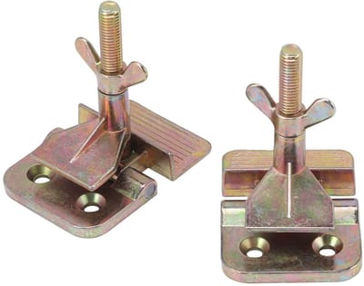 Dailygoody - Hinge Clamp Set - 2 Stuks - Metalen Butterfly Klemmen - Voor Zeefdruk - DIY - Professioneel Gebruik - Stevig en Duurzaam - Geschikt voor ..