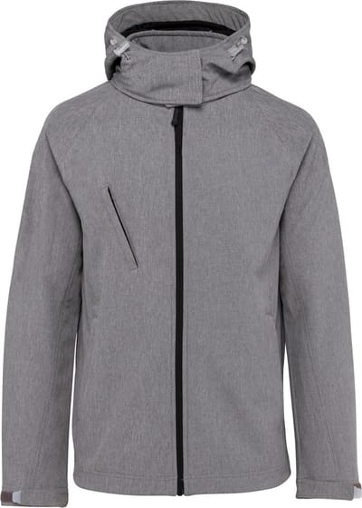 Kariban Dames softshell jas met afneembare capuchon K414 - Marl Grey - M