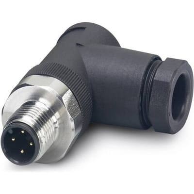 Phoenix Contact 1553226 Sensor/actuator connector, niet geassembleerd M12 Aantal polen (sensoren): 4 Stekker, haaks 1 stuk(s)