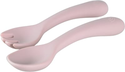 Sproudsy Bestekset Clouds – Kinderbestek – Kinderservies - Baby – Rose