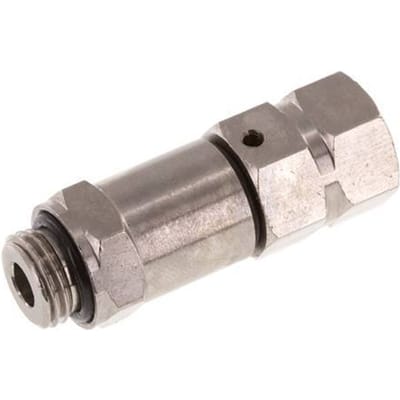 G 1/4'' M/F Vernikkeld Messing Draaidoorvoer 10 Bar - High speed - FL2S-MF-BNN-014G-QV