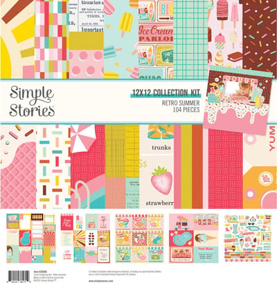 Simple Stories - Retro Summer Collection Kit (SIS20000)