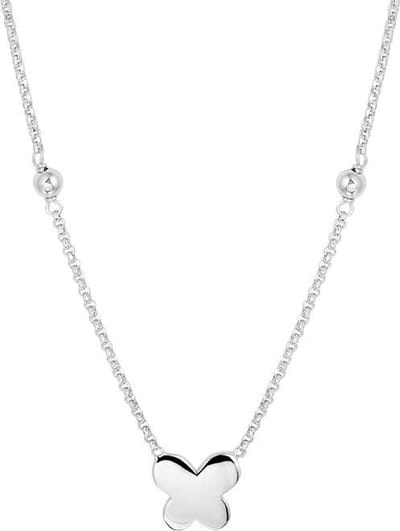 Yep! Ketting Vlinder 1,2 mm 36 + 3 cm - Zilver