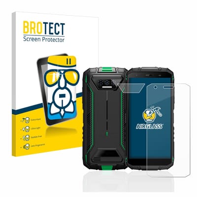 Screenprotector voor Doogee S41 Pro (Voor+Camera) Beschermglas transparant