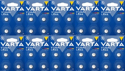 Varta V13GA - LR44 - AG13 Knoopcel Batterij 40 Stuks