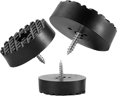 FSW-Products - 4 Stuks - Rubberen Voetjes - Ø18 mm - Onderzetters - Viltjes - Rubber Dopje - Meubelonderzetter - Meubelverhogers - Trillingsdemper - Anti Slip - Vloerbeschermers