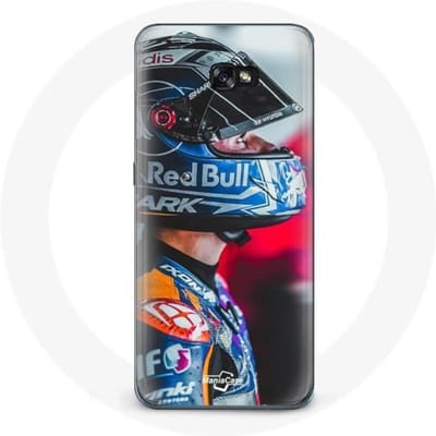 Coque maniacase pour Samsung Galaxy A3 2017 miguel oliveira moto gp fond sombre noir