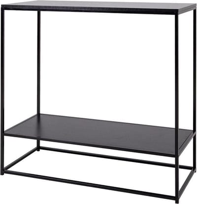 Artichok Karen metalen sidetable zwart - 80 x 36 cm
