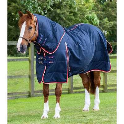 Paardenstaldeken met halsbedekking Premier Equine Stable Buster 100 g