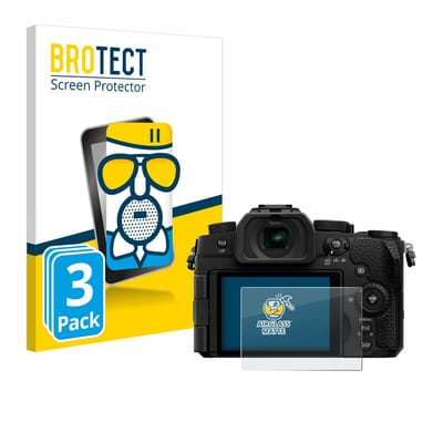 BROTECT - Screenprotector voor Panasonic Lumix DC-G97 - Folie Beschermfolie Beschermglas matte 3 Stuks