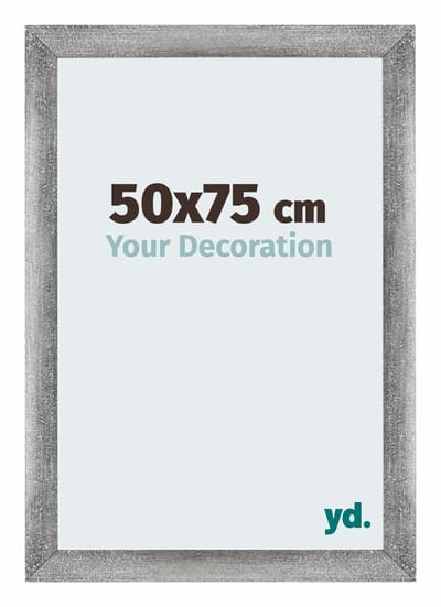 Your Decoration - Puzzellijst 50x75 cm - Grijs Geveegd - Puzzellijst 500-1000 stukjes - MDF Fotolijst - Mura