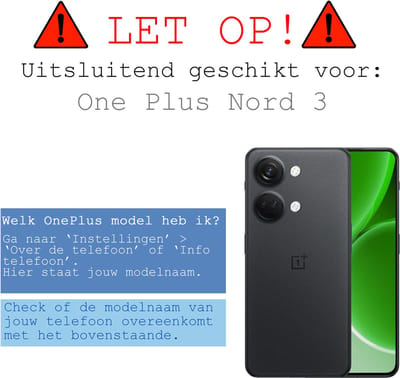 Hoesje 2 Stuks - Geschikt voor OnePlus Nord 3 - Sterk & Shockproof - Case Siliconen - Back Cover - Telefoon Hoes - Donkerblauw
