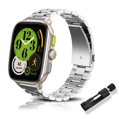 Cosensi - Roestvrijstalen Horlogeband 20 mm voor Smartwatches