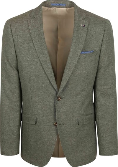 Blazer Suitable Colbert Heleen Melange Groen