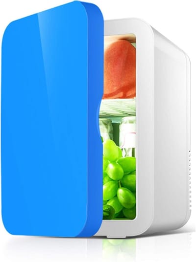 Auto koelbox - Draagbare vriezer - Reizen en kamperen - Koel- en verwarmfunctie - 8 Liter - Blauw