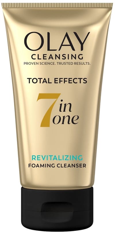 Olay Total Effects Schuimende Gezichtsreiniger – 7-in-1 Anti-Aging Voordelen – 150 ml – Voor Alle Huidtypes