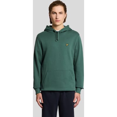 Capuchon sweaters Lyle &amp; Scott ML416VOG PULLOVER HOODIE-W130 EVERGLADE