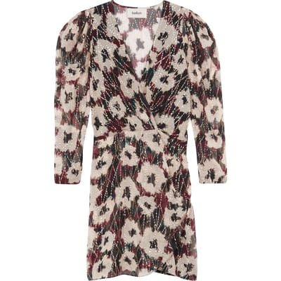 BA&SH Robe Kivy Ecru Maat: XS | Mini Jurken Outlet | Dames | Ecru