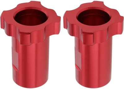 ONF3 Aluminium Spuitpistool Connector - 2 Stuks - Rood - M16x1.5mm - Compatibel met Spuitpistool - Perfect voor spuitwerkzaamheden