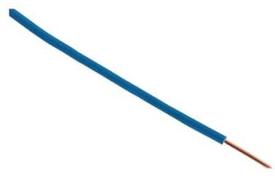 H07V-U 1.5mm² Elektrische Voedingskabel - 25m Blauw - Voor Binnengebruik - Geschikt voor Huishoudelijke Apparaten en Gereedschap