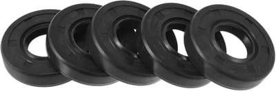 Dubbele Lip Olieafdichting met Roterende Veerstalen Afdichtingsring 22x48x10mm voor Hoge Druk - 5 Stuks Rubber NBR voor Betrouwbare Prestaties