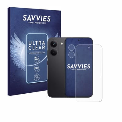Savvies - Screenprotector voor Xiaomi Poco X8 Pro (Voor+Camera) - Folie Beschermfolie transparant 18 Stuks