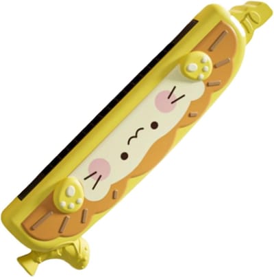 Mondharmonica Dier - Muziekfluitje - Muzikaal leren - Veelzijdig ontwerp - 32 gaten - Rood