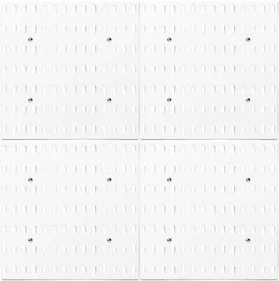 Dailygoods- Pegboard 56x56cm - Wandopslag - Gereedschapswand - Organizers - Gaatjesbord - Opbergsysteem - Ruimtebesparend