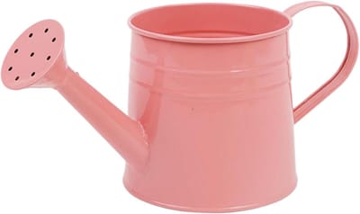Gieter Lange Uitloop - Waterkan Planten - Planten Water Geven - Roestbestendig IJzer - 1 Liter - Roze