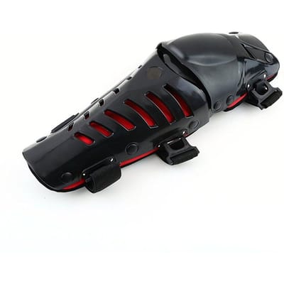 1 paar motorfiets motorfiets race motocross kniebeschermers beschermers beschermende uitrusting one size rood